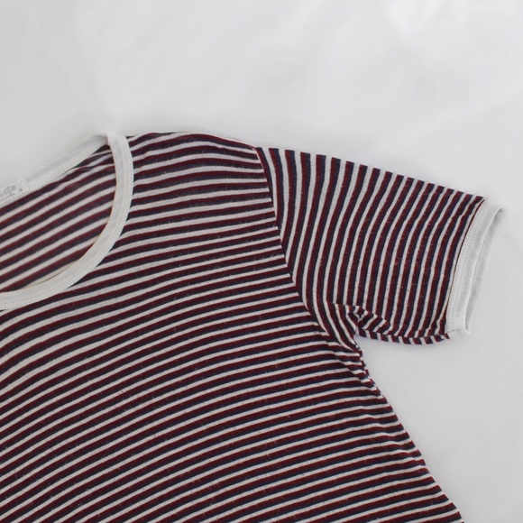 Brandy Melville Striped Tee - Picture 3 of 4
